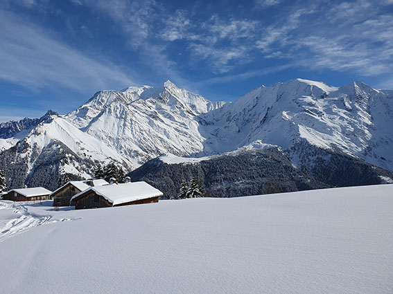ski megeve neige soleil france alpes france authentique