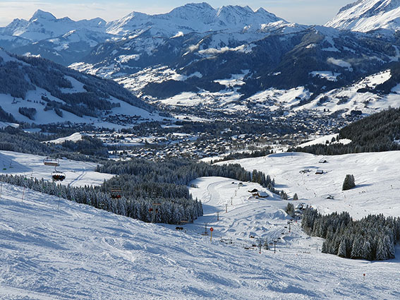 ski megeve france hiver neige piste de ski soleil ski détente